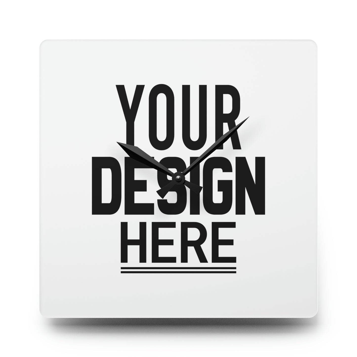 Custom Acrylic Square Wall Clock